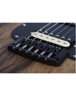 SCHECTER SUN VALLEY SS Exotic HT Black Limba NS - Електрична гітара-foto7