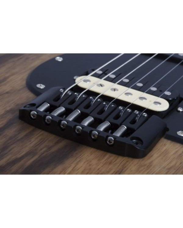 SCHECTER SUN VALLEY SS Exotic HT Black Limba NS - Електрична гітара