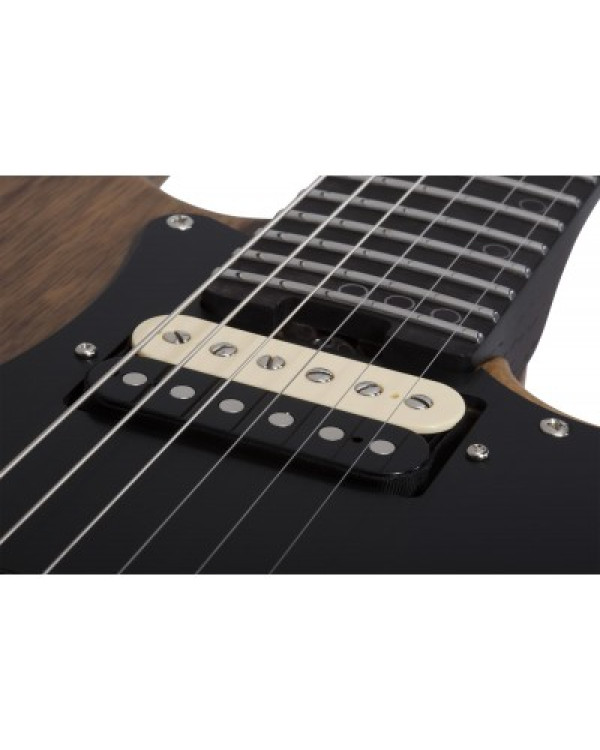 SCHECTER SUN VALLEY SS Exotic HT Black Limba NS - Електрична гітара