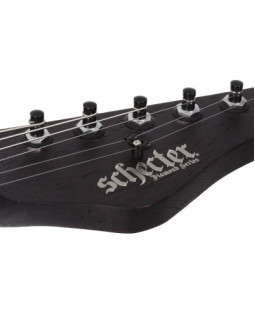 SCHECTER SUN VALLEY SS Exotic HT Black Limba NS - Електрична гітара-foto16