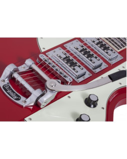 SCHECTER ULTRA III VINTAGE RED - Електрична гітара-foto3