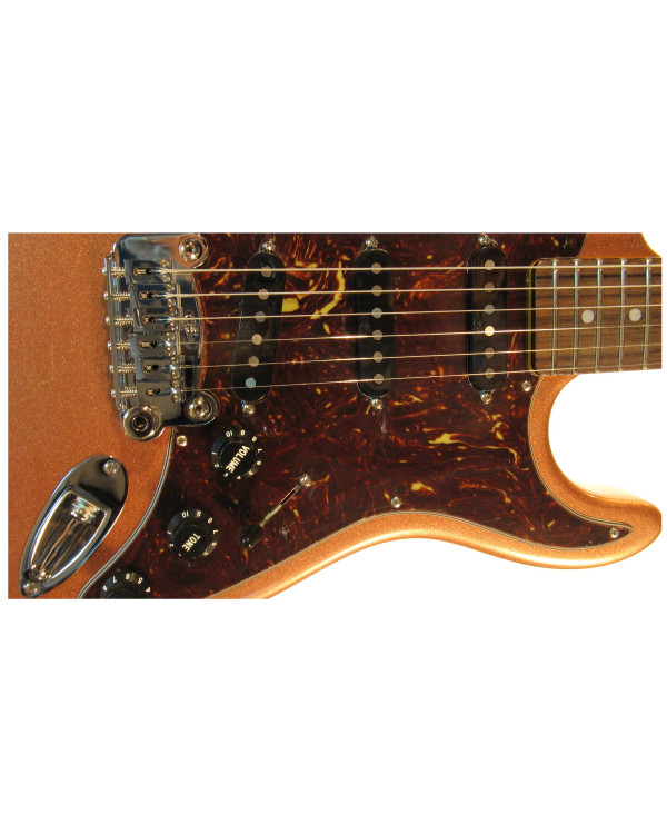 G&L LEGACY (Spanish Copper Metallic, rosewood, 3-ply Tortoise Shell). №CLF50813. Made in USA - Електрична гітара