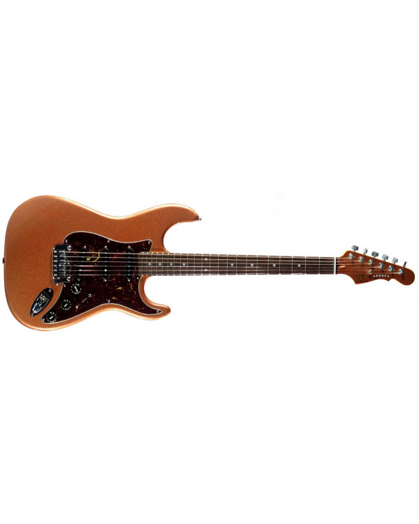 G&L LEGACY (Spanish Copper Metallic, rosewood, 3-ply Tortoise Shell). №CLF50813. Made in USA - Електрична гітара