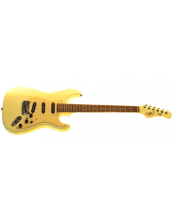 G&L S500 (Vintage White, rosewood, 3-ply Creme). №CLF067651. Made in USA - Електрична гітара