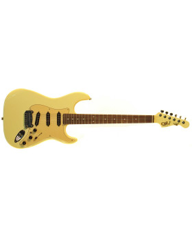 G&L S500 (Vintage White, rosewood, 3-ply Creme). №CLF067651. Made in USA - Електрична гітара-foto2