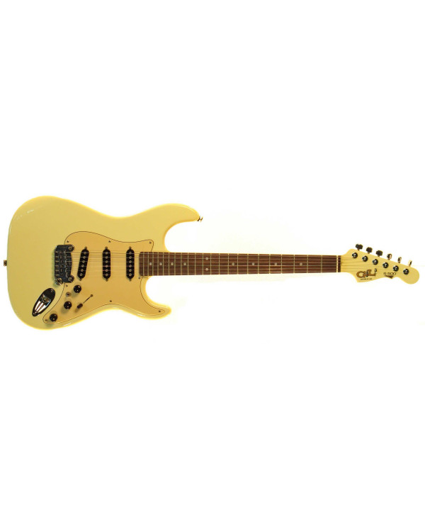 G&L S500 (Vintage White, rosewood, 3-ply Creme). №CLF067651. Made in USA - Електрична гітара