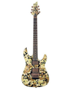 SCHECTER C-1 DESERT CAMO FR Limited - Електрична гітара-foto2