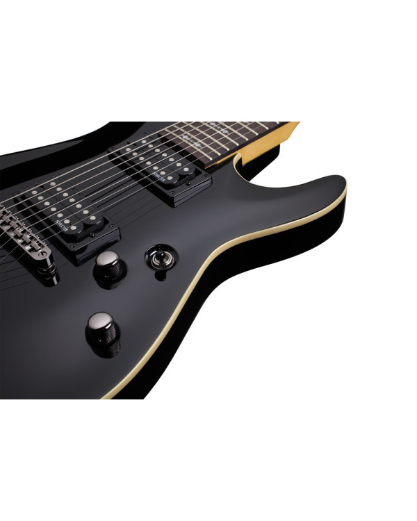 SCHECTER OMEN-7 BLK - семиструнна електрогітара