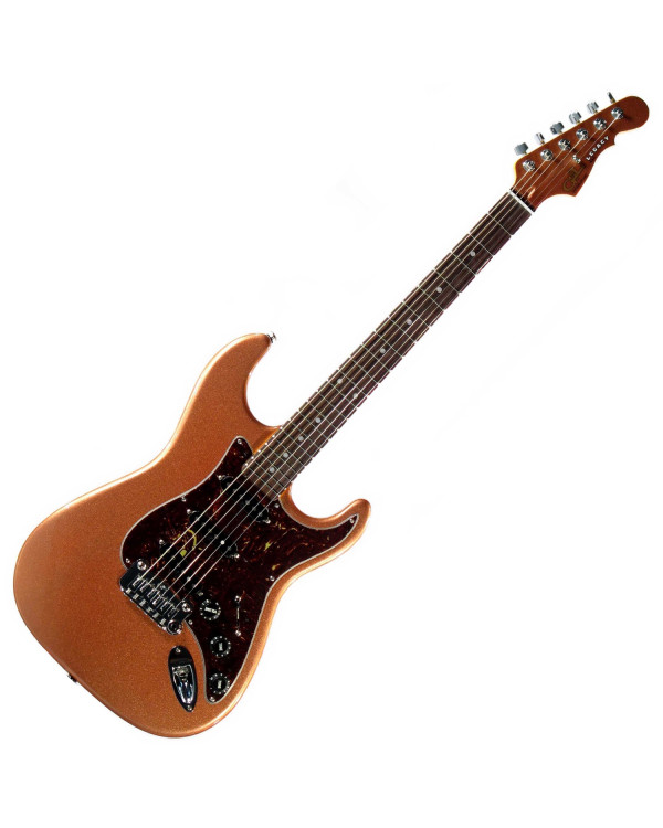 G&L LEGACY (Spanish Copper Metallic, rosewood, 3-ply Tortoise Shell). №CLF50813. Made in USA - Електрична гітара