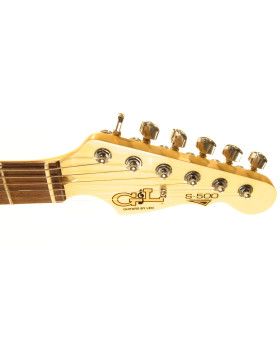 G&L S500 (Vintage White, rosewood, 3-ply Creme). №CLF067651. Made in USA - Електрична гітара-foto7