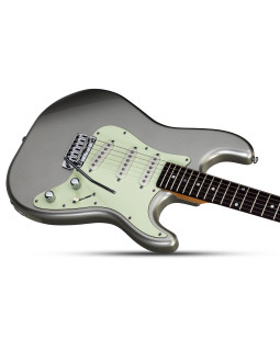 SCHECTER NICK JOHNSTON DS TRAD A.SLVR - Електрична гітара-foto12