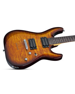 SCHECTER C-6 PLUS VSB - Електрична гітара-foto2