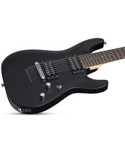 SCHECTER C-7 DELUXE SBK - семиструнна електрогітара-foto2