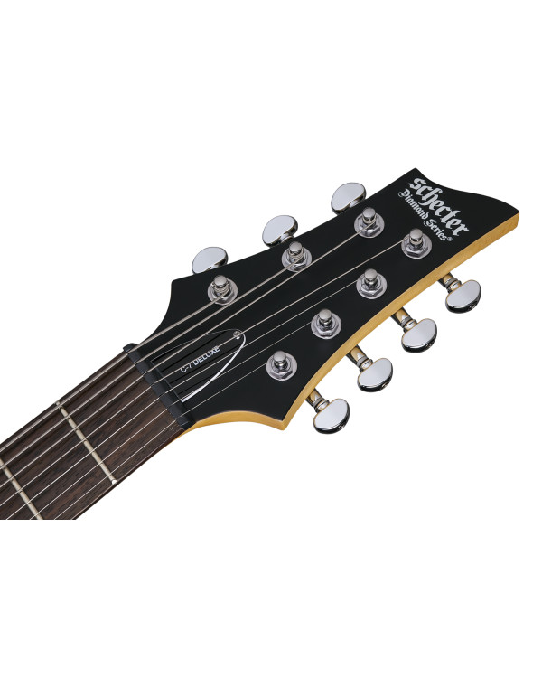 SCHECTER C-7 DELUXE SBK - семиструнна електрогітара