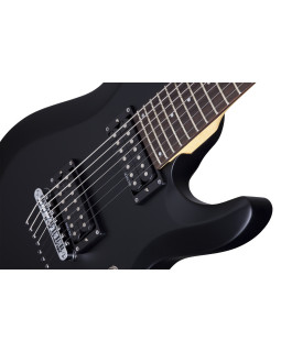 SCHECTER C-7 DELUXE SBK - семиструнна електрогітара-foto4