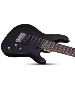 SCHECTER C-8 DELUXE SBK - восьмиструнна електрогітара-foto5