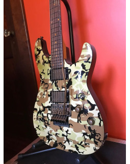 SCHECTER C-1 DESERT CAMO FR Limited - Електрична гітара-foto5