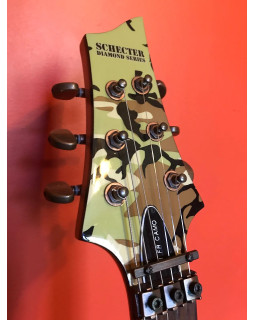 SCHECTER C-1 DESERT CAMO FR Limited - Електрична гітара-foto8