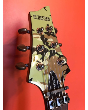 SCHECTER C-1 DESERT CAMO FR Limited - Електрична гітара-foto8