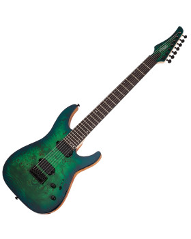 SCHECTER C-7 PRO Aqua Burst (AQB) - Електрична гітара