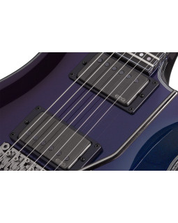 SCHECTER HELLRAISER HYBRID C-1 FR Ultra Violet (UV) - Електрогітара-foto7