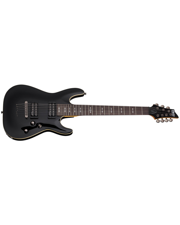 SCHECTER OMEN-7 BLK - семиструнна електрогітара