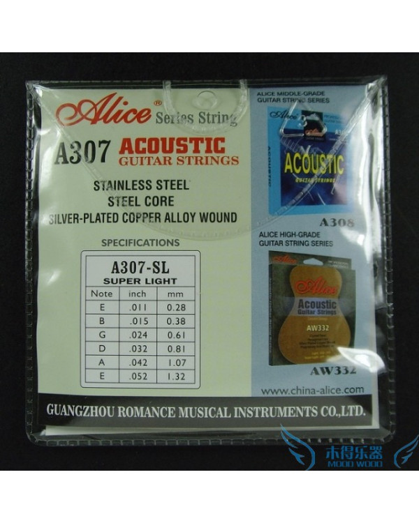 ALICE A307 Струни для акустичної гітари
