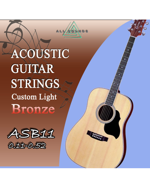 ALL SOUNDS ASB11 Струни для акустичної гітари