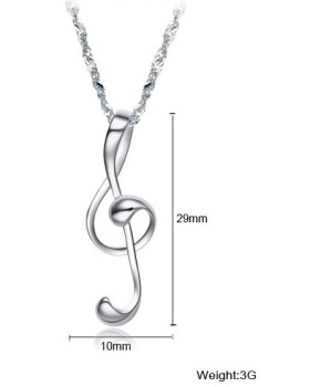 ALL SOUNDS Jewelry CA039 Скрипковий ключ на ланцюжку-foto3