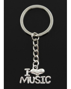 ALL SOUNDS AS712 Брелок I Love Music