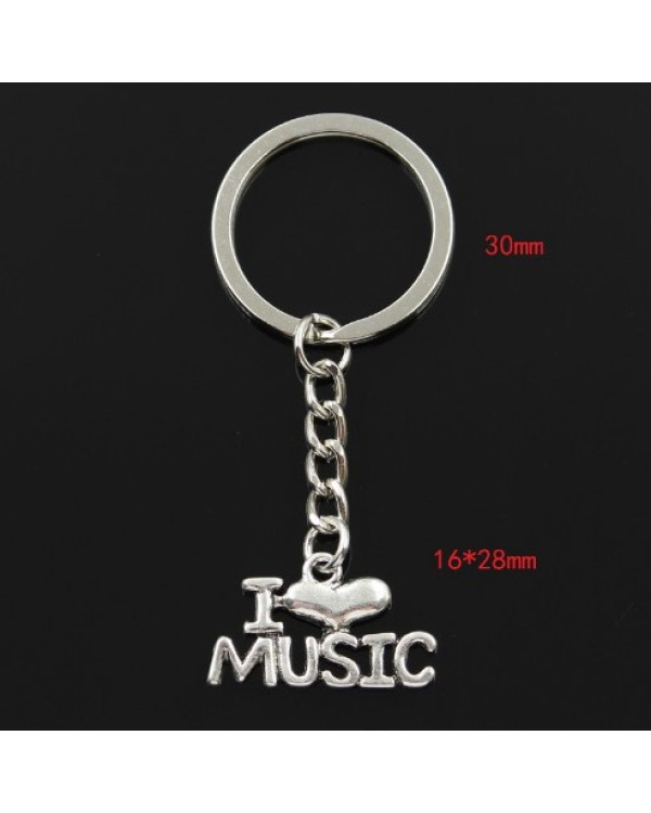 ALL SOUNDS AS712 Брелок I Love Music