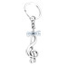 ALL SOUNDS Jewelry C74 Брелок Скрипковий ключ