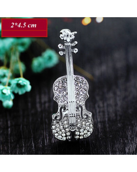 ALL SOUNDS B01 Брошка скрипка-foto2