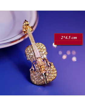 ALL SOUNDS B01 Брошка скрипка-foto3