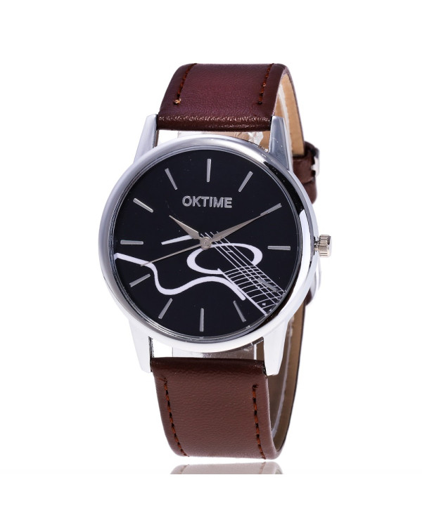 OKTIME CH25 Наручний годинник з контуром гітари