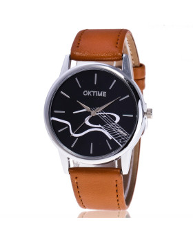 OKTIME CH25 Наручний годинник з контуром гітари-foto4