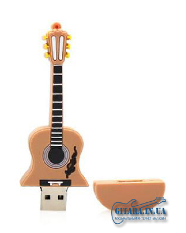 ALL SOUNDS AS980 Usb classic guitar Брелок-флешка гітара 2 Гб
