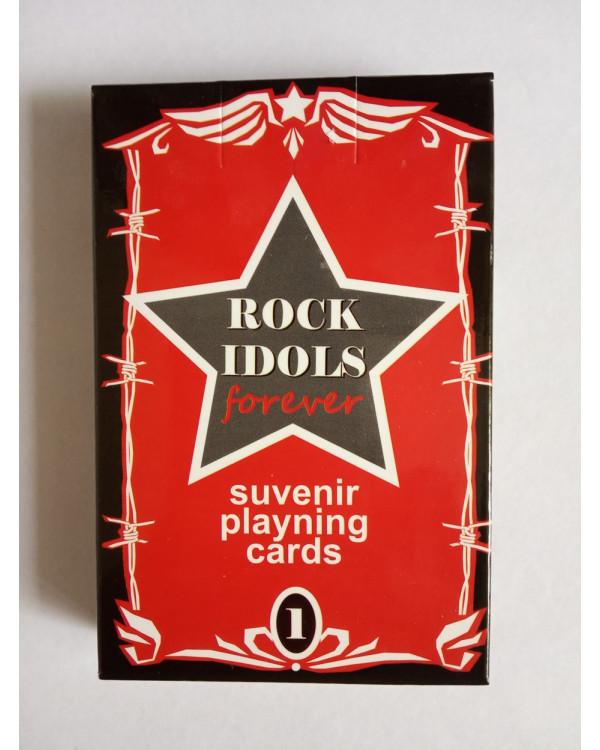 Rock Idols Forever Карти сувенірні ігральні