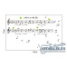 Наклейка на стіну ALL SOUNDS Music Is My Life Нотний стан