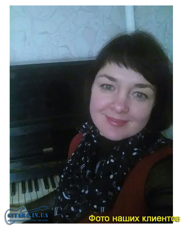 ALL SOUNDS AS110 Шаль з принтом у вигляді нот