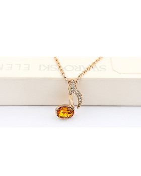 ALL SOUNDS Neoglory Jewelry Кулон Позолочена нота