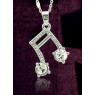 ALL SOUNDS Jewelry Two Notes Кулон Дві ноти