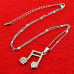 ALL SOUNDS Jewelry Two Notes Кулон Дві ноти