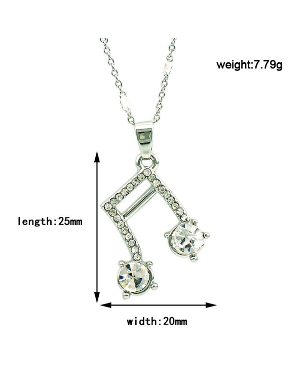 ALL SOUNDS Jewelry Two Notes Кулон Дві ноти