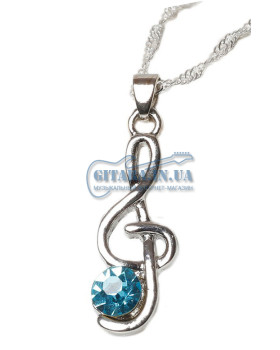 ALL SOUNDS Jewelry C50 BL Підвіска Скрипковий ключ