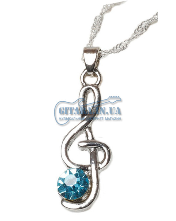 ALL SOUNDS Jewelry C50 BL Підвіска Скрипковий ключ