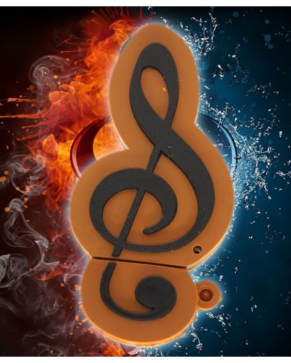ALL SOUNDS AS984 Флешка Скрипковий ключ, 32 Гб