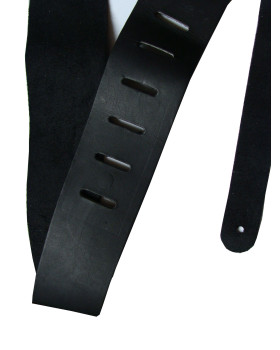 CLAYTON LS2BK LEATHER Ремінь гітарний шкіряний-foto3