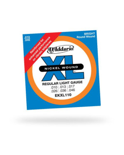 Струни для електрогітари DADDARIO EKXL110