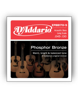 Струни для бас-гітари DADDARIO EPBB170-5